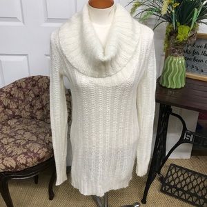 Ann Taylor Cowl Neck Sweater M
